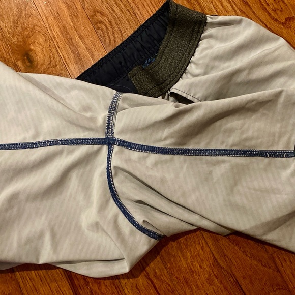 Vuori Blue and black striped swim shorts size L - Picture 13 of 17